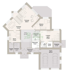 Продаж дизайнерського будинку 441 кв.м. з басейном та сауною в КМ 'Сонячна Долина', c. Романків, Обухівський р-н фото 22 Продаж дизайнерського будинку 441 кв.м. з басейном та сауною в КМ 'Сонячна Долина', c. Романків, Обухівський р-н фото 22