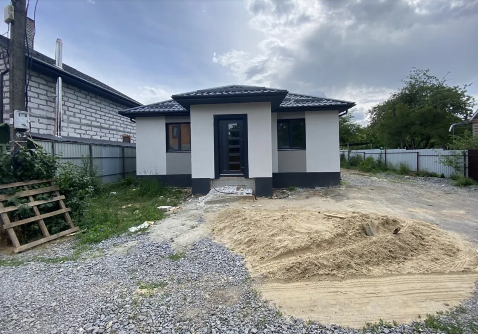 Продається житловий будинок 74 кв.м. з комунікаціями. Пирогово фото 1 Продається житловий будинок 74 кв.м. з комунікаціями. Пирогово фото 1