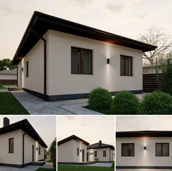 Продається житловий будинок. 100 кв.м. площа. с. Пирогово. фото 1 Продається житловий будинок. 100 кв.м. площа. с. Пирогово. фото 1