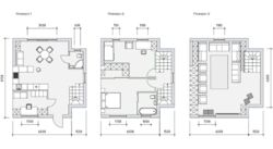 ������ 3 ����������� ��������� � ������� �� 1.5 �����, 135 ��. �, 4 ������ ���� 2