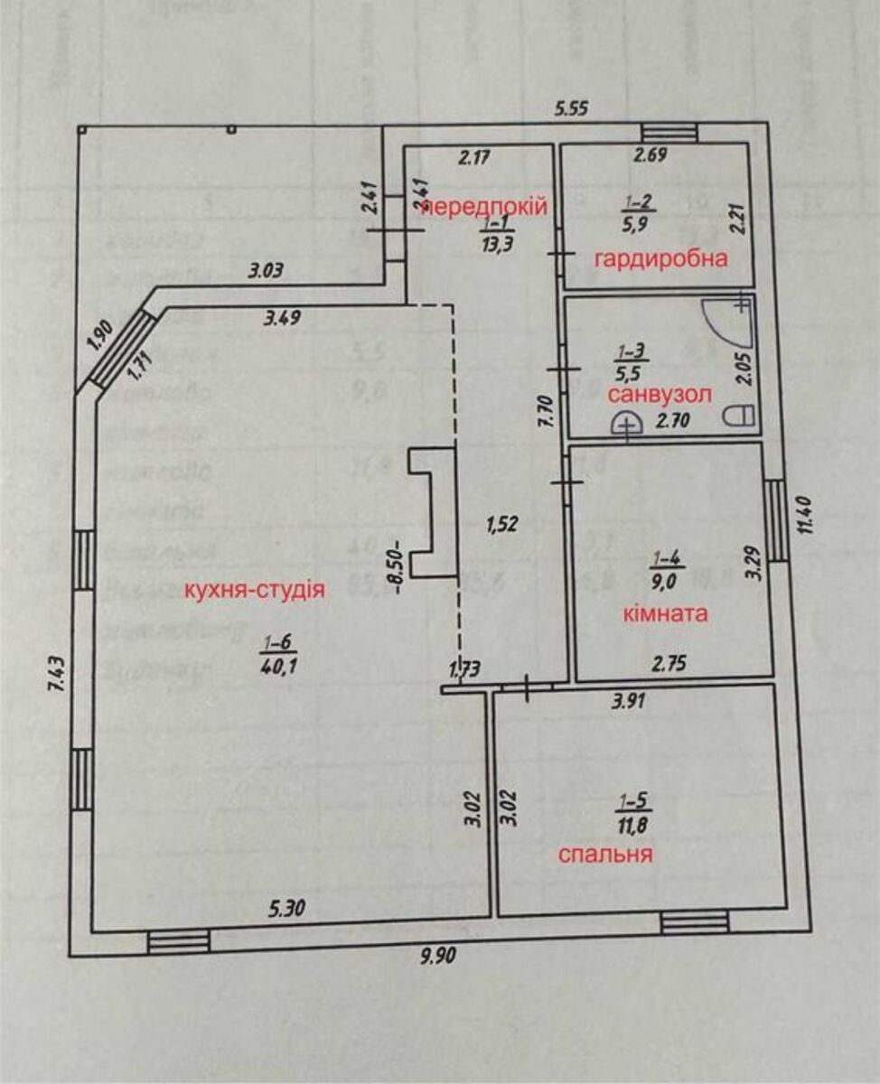 ������ ��������� ��������������� ������� � ������ ���� 1