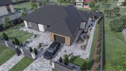 Елітний енергоефективний будинок 196 м² біля Дендропарку (Дизайн-проєкт) фото 18 Елітний енергоефективний будинок 196 м² біля Дендропарку (Дизайн-проєкт) фото 18