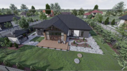 Елітний енергоефективний будинок 196 м² біля Дендропарку (Дизайн-проєкт) фото 17 Елітний енергоефективний будинок 196 м² біля Дендропарку (Дизайн-проєкт) фото 17