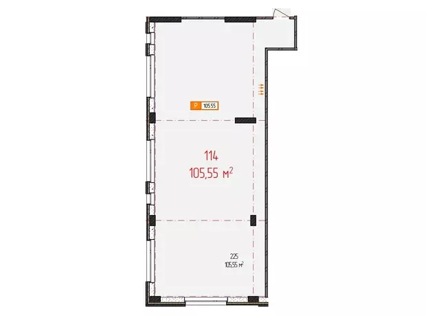 ������ ������������ ��������� �� ���. ������ �����������, 21, ������ 105.55 ��.�. ���� 1