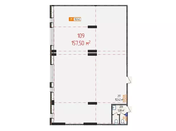 ������ ������������ ��������� �� ���. ������ �����������, 21, ������ 157.5 ��.�. ���� 1