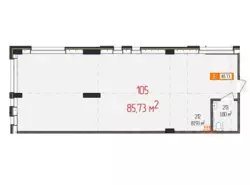 ������ ������������ ��������� �� ���. ������ �����������, 21, ������ 85.73 ��.�. ���� 1