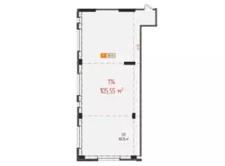 ������ ������������ ��������� �� ���. ������ �����������, 21, ������ 105.55 ��.�. ���� 1