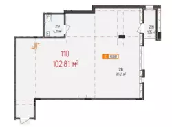 ������ ������������ ��������� �� ���. ������ �����������, 21, ������ 102.81 ��.�. ���� 1