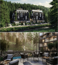 Продаж однокімнатних апартаментів в апарат-готелі Melis, Буковель фото 3 Продаж однокімнатних апартаментів в апарат-готелі Melis, Буковель фото 3