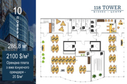 Продаж офісних приміщень з орендарем в БЦ '118 Tower', вул. Жилянська, Шевченківський р-н фото 6 Продаж офісних приміщень з орендарем в БЦ '118 Tower', вул. Жилянська, Шевченківський р-н фото 6