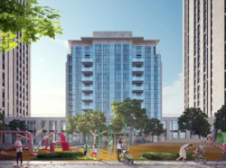 ЖК Метрополис , Витрина, 177м2 , Фасад , Академика Заболотного 1 фото 1 ЖК Метрополис , Витрина, 177м2 , Фасад , Академика Заболотного 1 фото 1