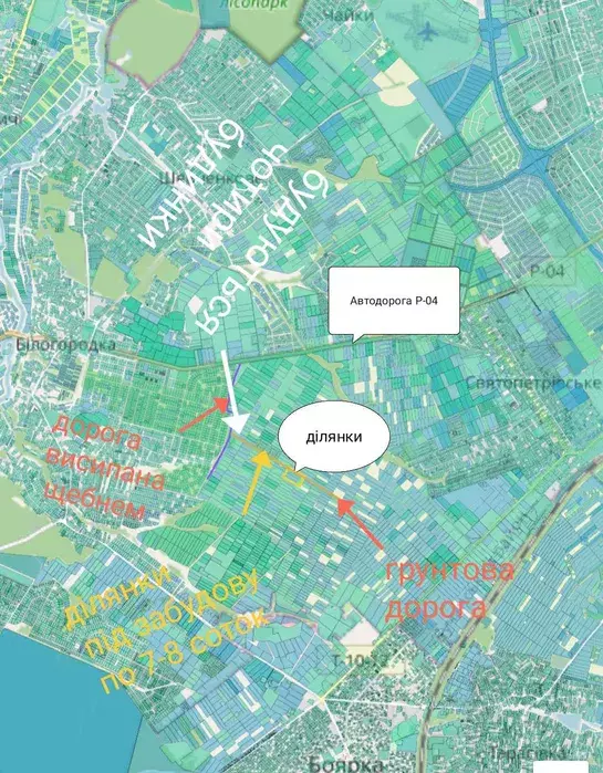 Продається ділянка Київська, Києво-Святошинський, Білогородка, САДИ фото 1 Продається ділянка Київська, Києво-Святошинський, Білогородка, САДИ фото 1
