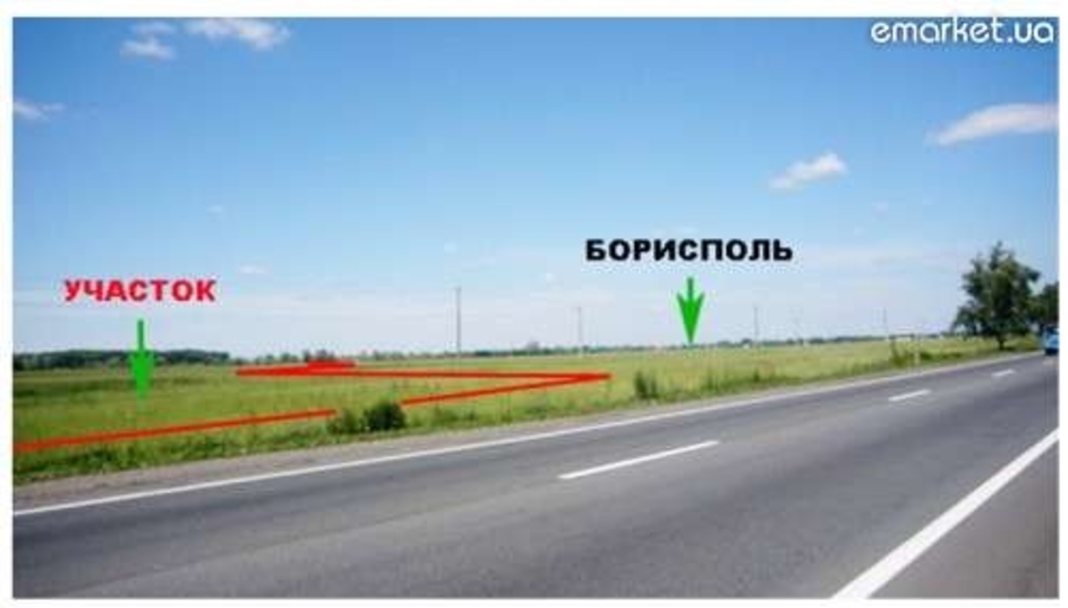 Продається ділянка Київська, Бориспільський, Бориспіль, фасад трассы Киев-Харьков фото 1 Продається ділянка Київська, Бориспільський, Бориспіль, фасад трассы Киев-Харьков фото 1