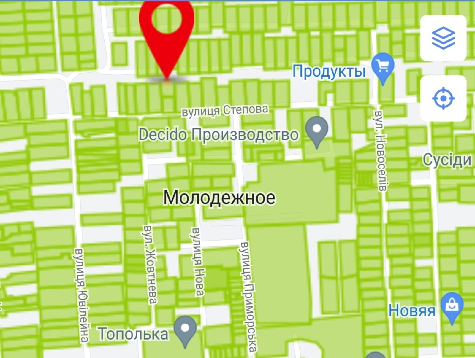 Участок в Молодёжном фото 1 Участок в Молодёжном фото 1