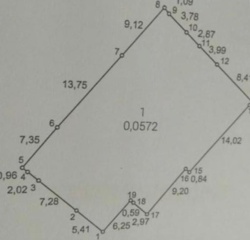Ділянка на 6 ст. В.Фонтану з фасадом 16м. фото 3 Ділянка на 6 ст. В.Фонтану з фасадом 16м. фото 3