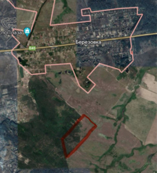 Земельна ділянка с Березівка фото 1 Земельна ділянка с Березівка фото 1
