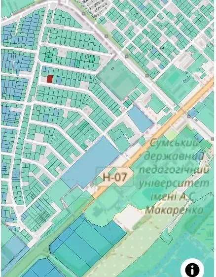 Продается участок Сумская, Сумы, Ковпаковский, Роменська, навпроти педінституту фото 1 Продается участок Сумская, Сумы, Ковпаковский, Роменська, навпроти педінституту фото 1