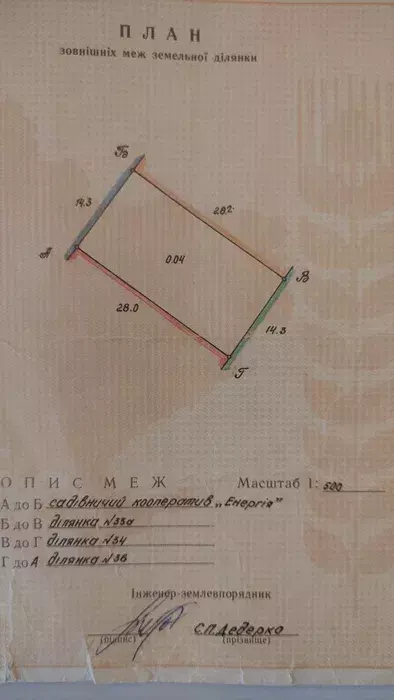 Продается участок Сумская, Сумы, Ковпаковский, Білопільський шлях с/т Енергія фото 1 Продается участок Сумская, Сумы, Ковпаковский, Білопільський шлях с/т Енергія фото 1