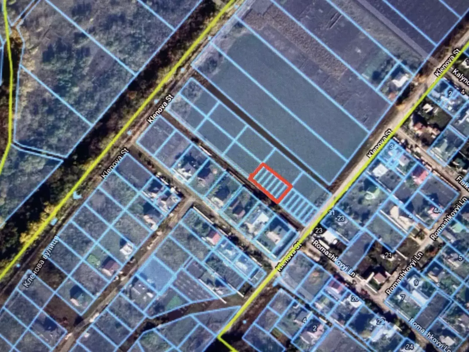 Продается участок Сумская, Сумы, Ковпаковский, Кленова вул. фото 1 Продается участок Сумская, Сумы, Ковпаковский, Кленова вул. фото 1