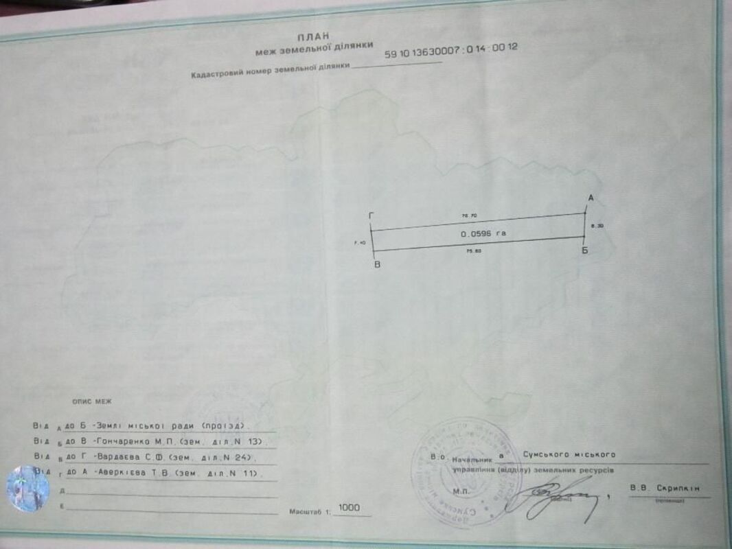 Продается участок Сумская, Сумы, Кринична вул. фото 1 Продается участок Сумская, Сумы, Кринична вул. фото 1