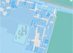 Ділянка на початку Іванівки з фундаментом фото 1 Ділянка на початку Іванівки з фундаментом фото 1