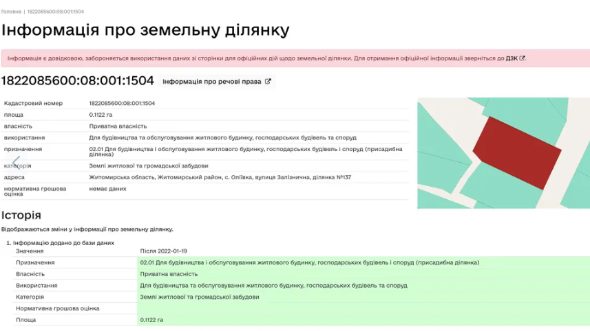 Земельна ділянка під забудову 11 000 $ фото 1 Земельна ділянка під забудову 11 000 $ фото 1