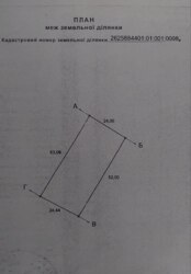 Ділянка під будівництво житлового будинку фото 1 Ділянка під будівництво житлового будинку фото 1