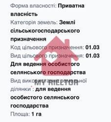 Продаж 1 Гектара землі в с. Худльово фото 3 Продаж 1 Гектара землі в с. Худльово фото 3