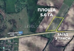 Продаж фасадної земельної ділянки вздовж автомагістралі Киів-Чоп фото 3 Продаж фасадної земельної ділянки вздовж автомагістралі Киів-Чоп фото 3